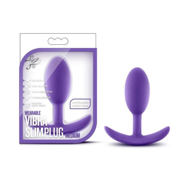 LUXE WEARABLE VIBRA SLIM PLUG MEDIUM - Shape & Comfort