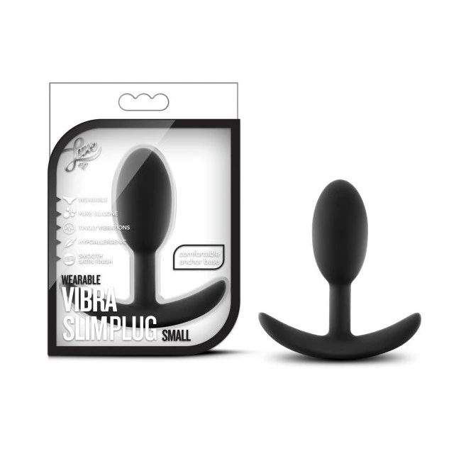 Luxe Wearable Vibra Slim Plug - Shape & Comfort