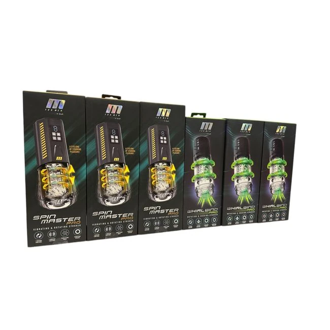 M for Men Auto Merchandising Kit - Two Motorized Strokers in One Ten-Unit Kit