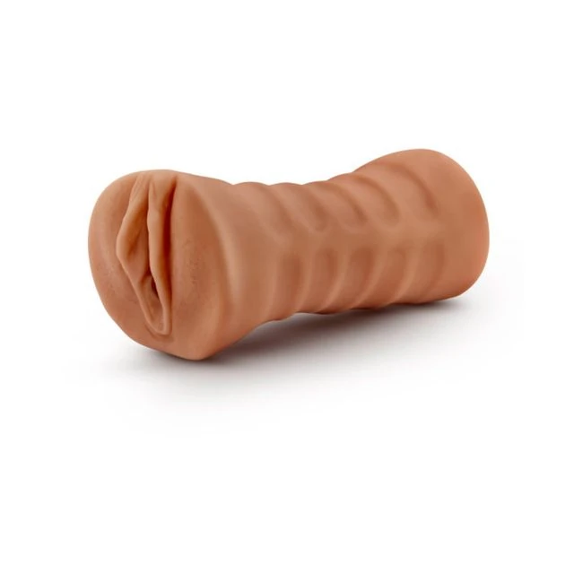 M for Men Julieta Mocha Tan Vagina Stroker - Internal Texture for Realistic Sensation