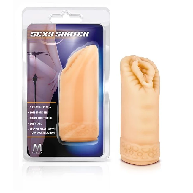 M for Men Sexy Snatch Masturbator - How to Use