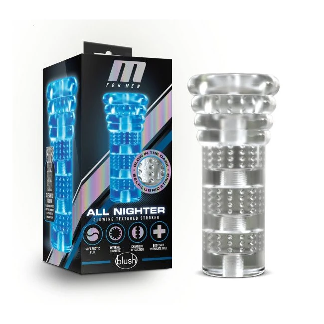 M for Men Soft & Wet All Nighter Clear - Cleanup and Care