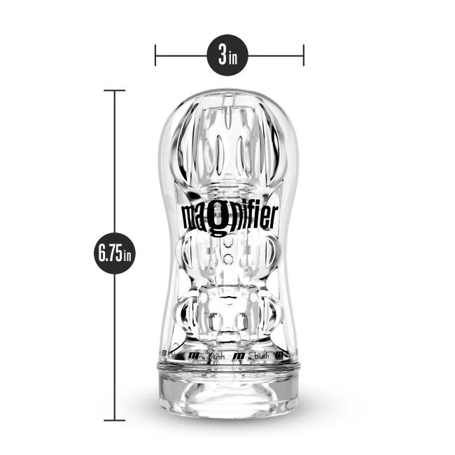 M for Men Soft & Wet Magnifier Clear - Material Feel and Grip