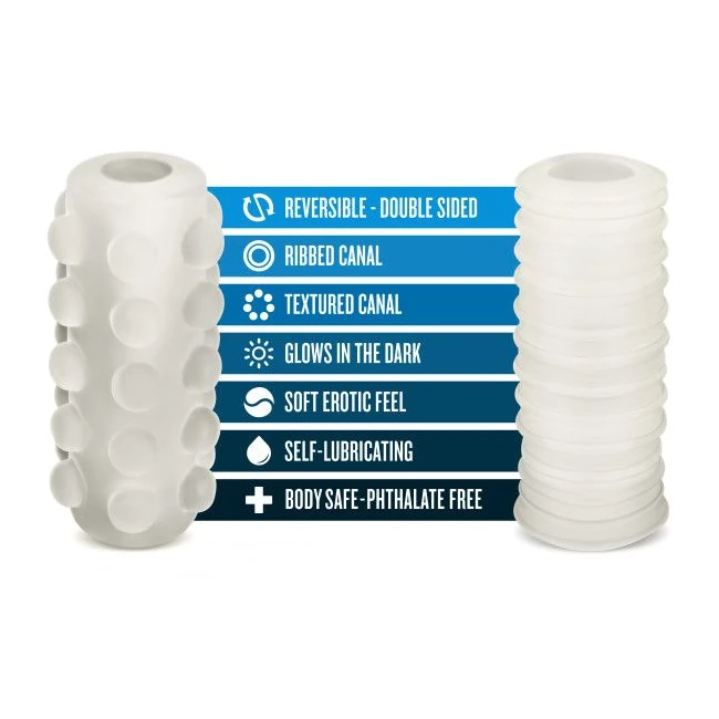 M for Men Soft & Wet Orb Frosted - Internal Channel and Texture