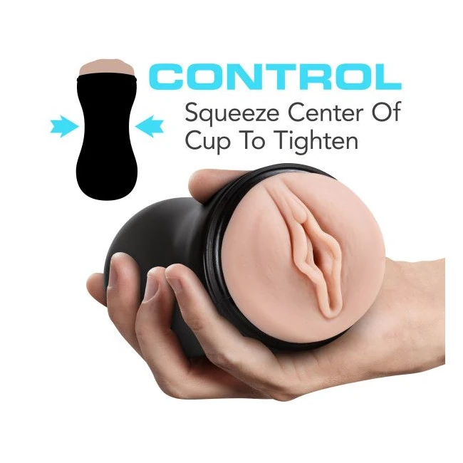 M for Men Soft & Wet Self Lubricating Stroker Cup - Grip & Control