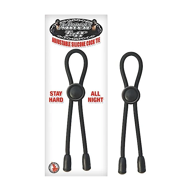Mack Tuff Adjustable Silicone Cock Tie - by Nasstoys