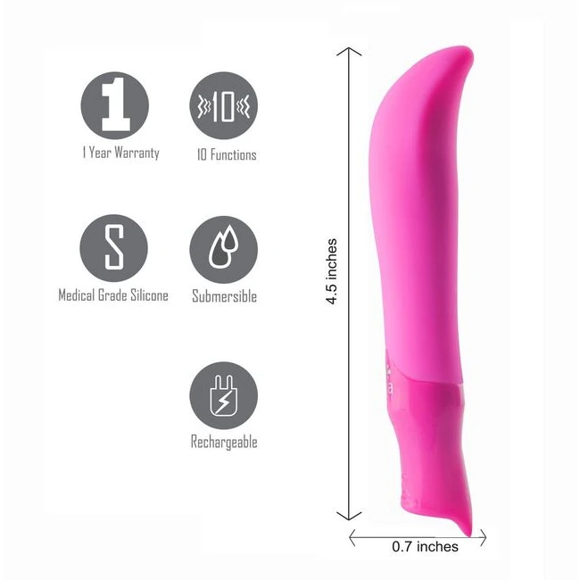 Maddie Rechargeable Silicone Bullet - Power & Performance
