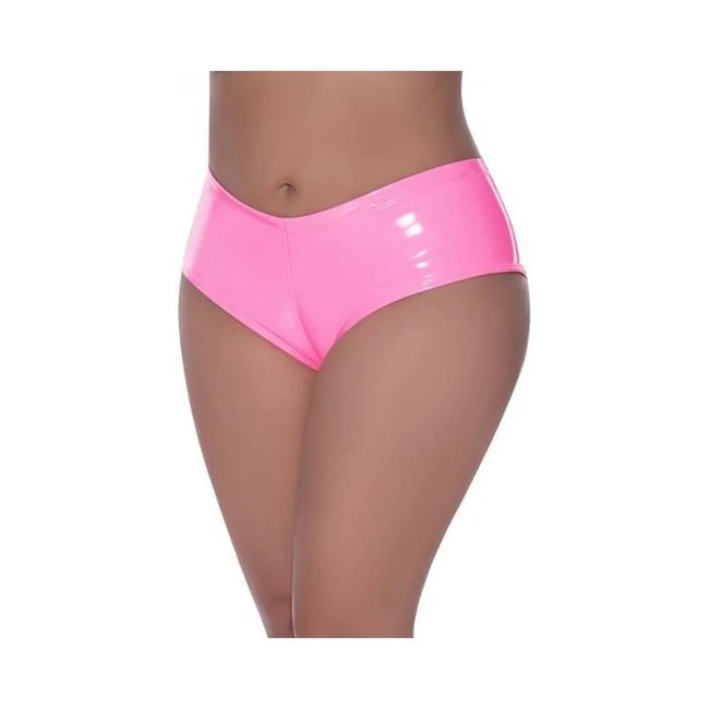 Magic Silk Hard Candy Low Rise Boyshort Black Size - Fabric & Feel