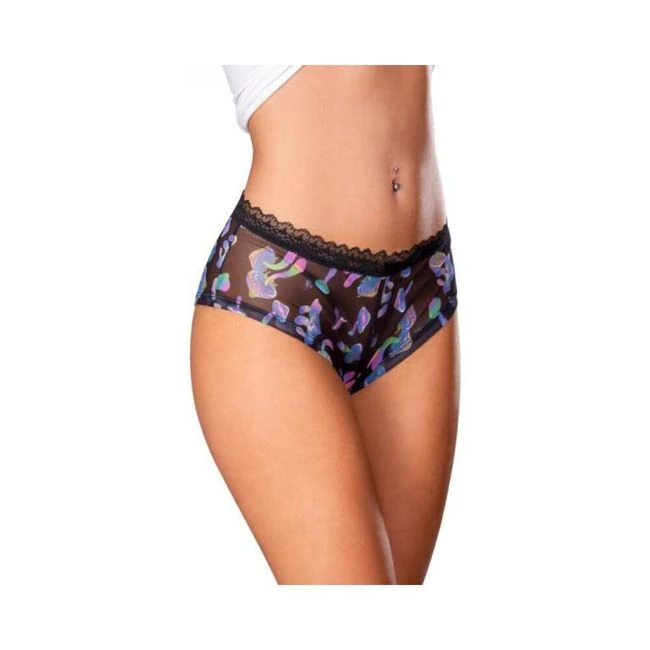 Magic Silk Hazy Dayz Boy Short Mushroom - Fabric & Feel