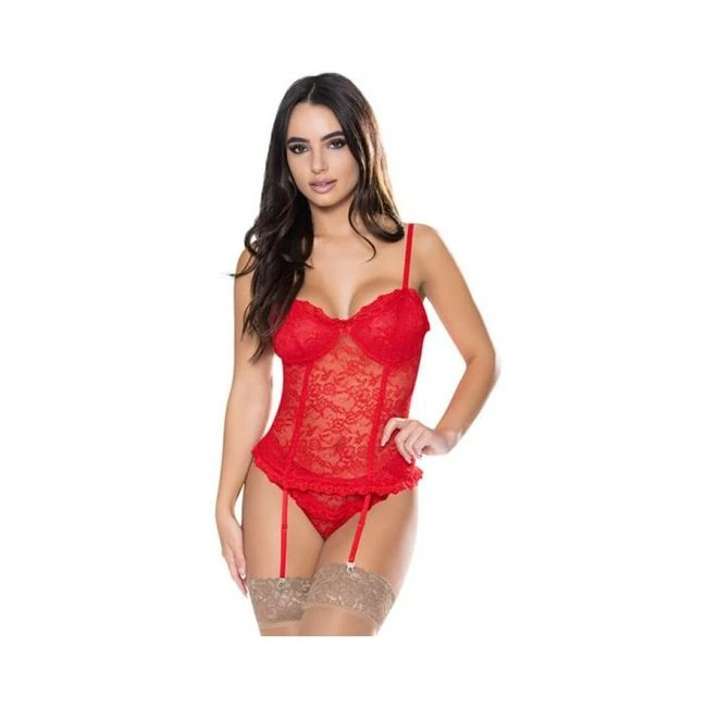 Magic Silk Ooh La Lace Bustier & Panty Set - Fit & Sizing