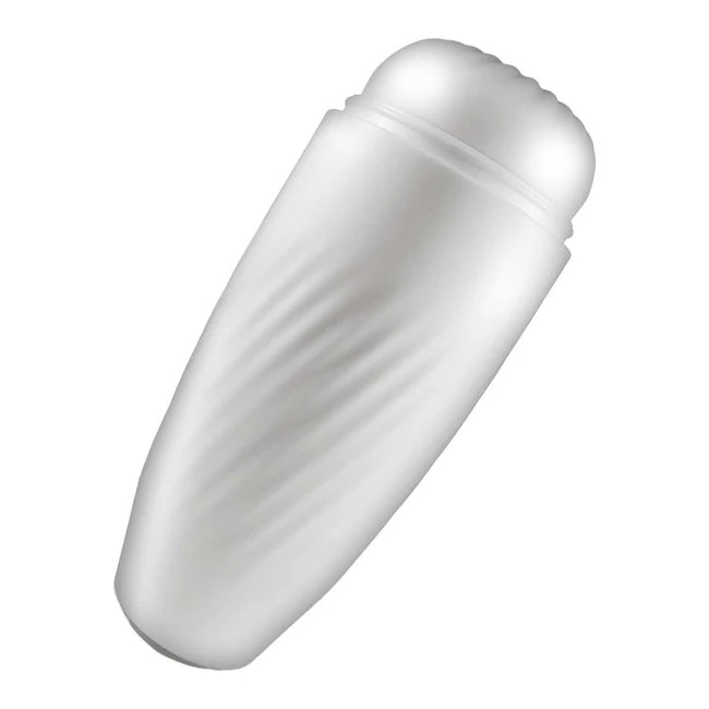 Magic Vibrating & Talking Mast White - Internal Texture for Realistic Stimulation