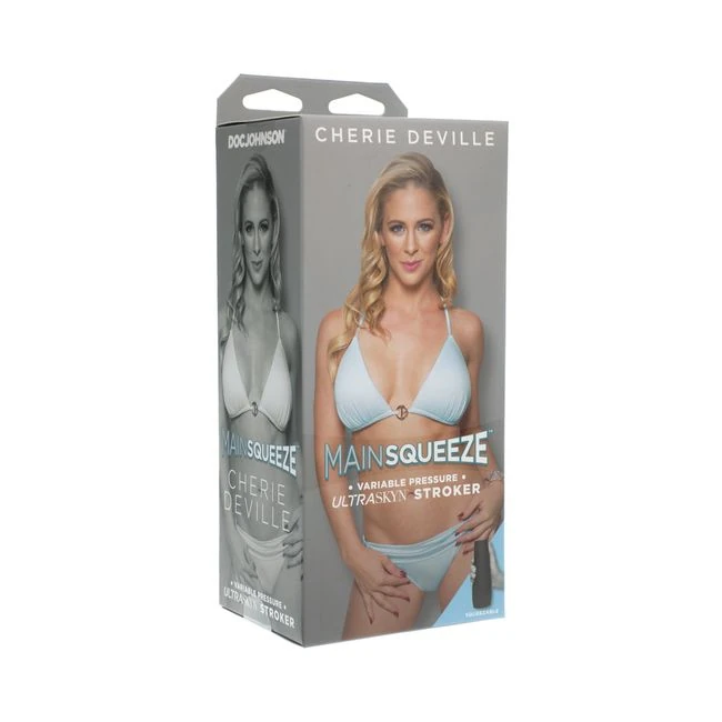 Main Squeeze - Cherie Deville - Ultraskyn Stroker - Pussy Vanilla - Internal Texture
