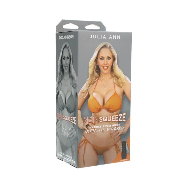 Main Squeeze - Julia Ann - Ultraskyn Stroker - Pussy Vanilla - Internal Texture