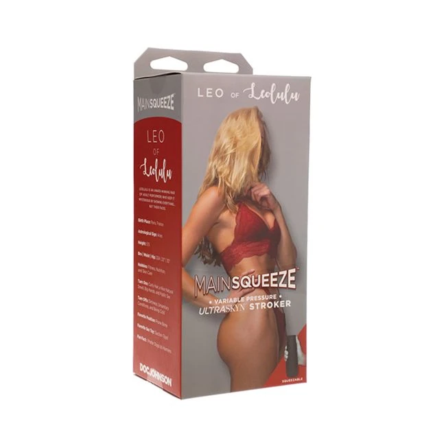 Main Squeeze - Leo of Leolulu  -  Ultraskyn Stroker - Pussy Vanilla - Internal Texture and Design