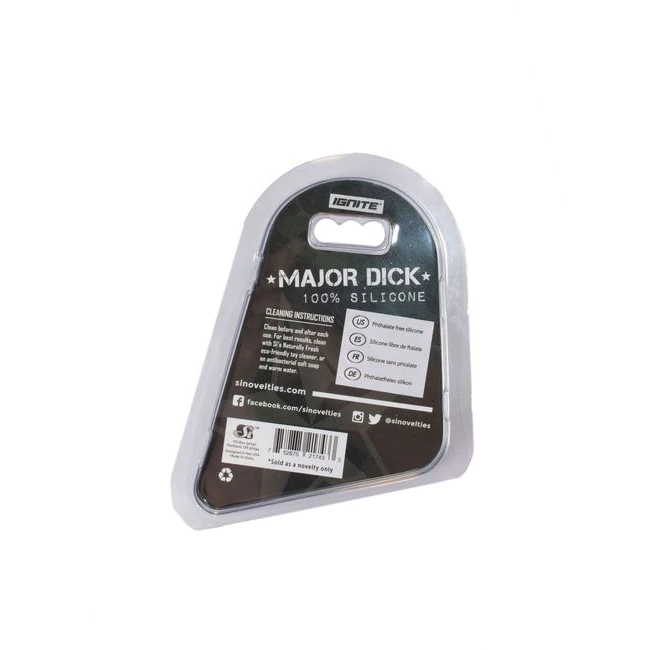 Major Dick Commando 2 Wide Silicone Cock Ring " - Specifications