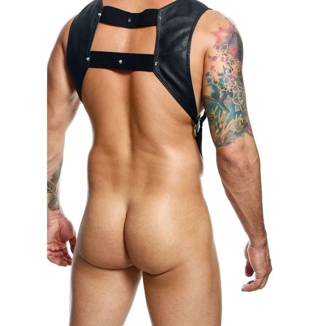 Male Basics Dngeon Croptop Cockring Harness - Hardware & Fasteners