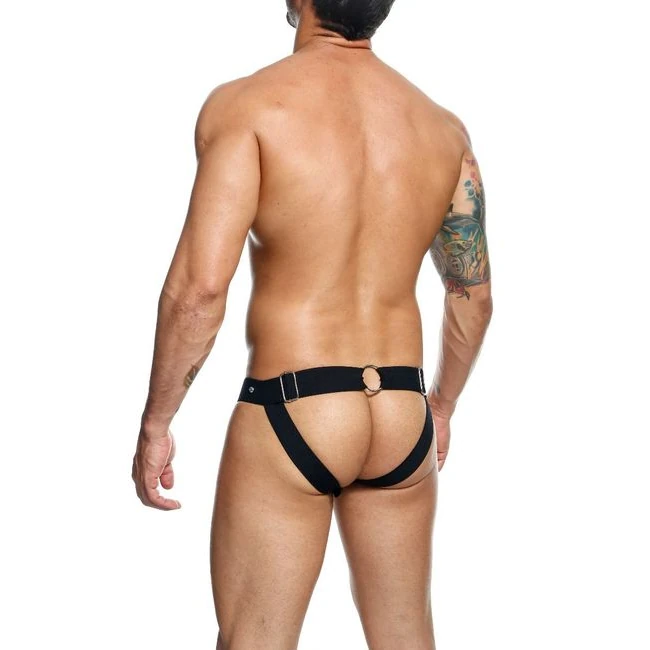 Male Basics Dngeon Peekaboo Jockstrap - Hardware & Fasteners