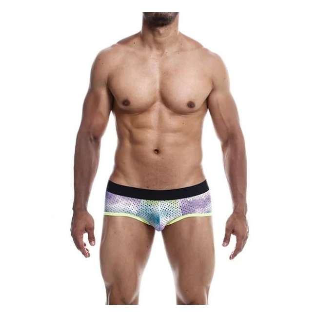 Male Basics Mob Aero Brief Green Dye - Key Details