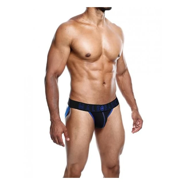 Male Basics Neon Jockstrap Royal - Overview