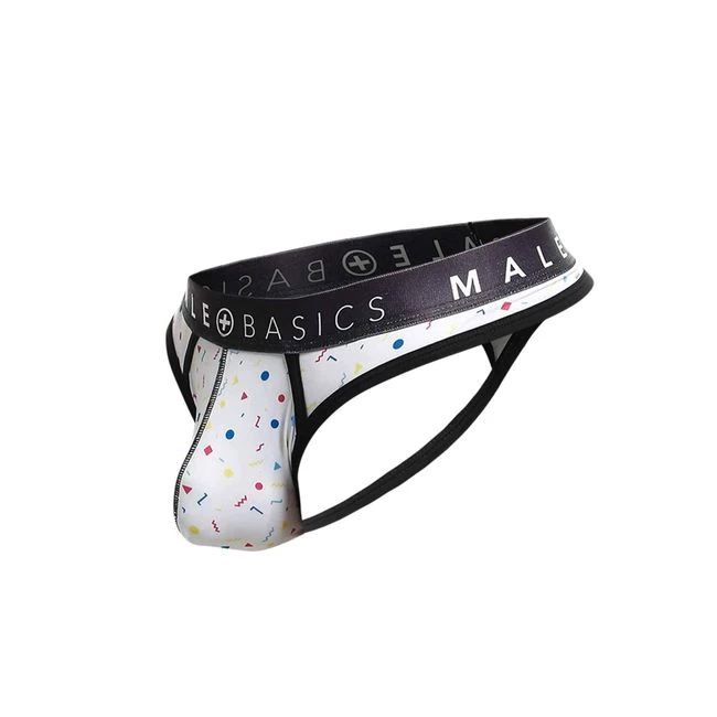Male Basics Sexy Pouch Thong Confetti - Fit & Size Guide