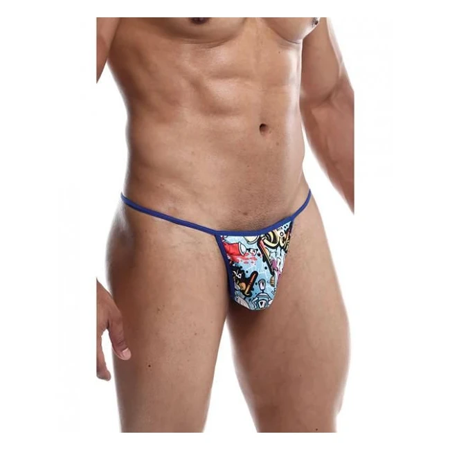 Male Basics Sinful Hipster Wow T Thong G-string Print - Fabric & Feel