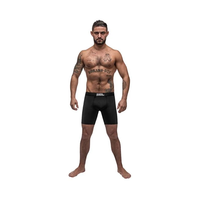 Male Power Black Nite Long Leg Short - Key Details