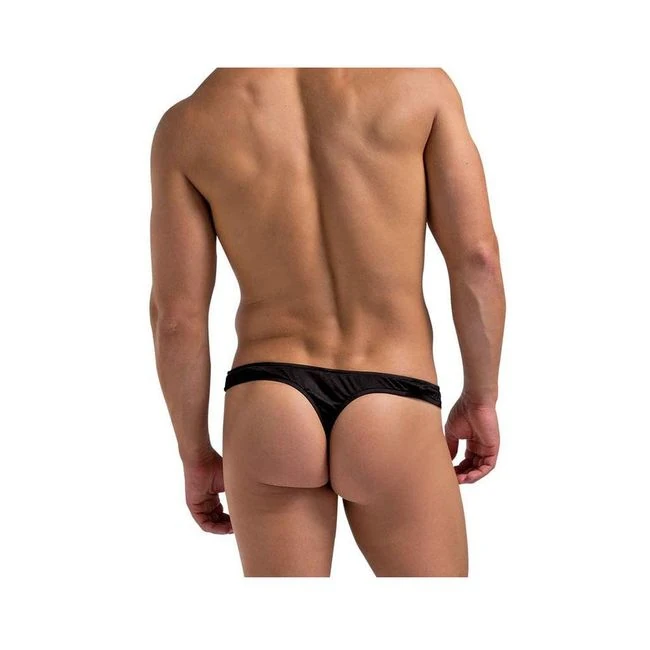 Male Power Bong Thong Underwear Black L/xl - Fabric & Feel
