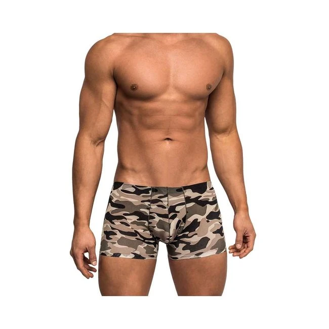 Male Power Commando Mini Short Camo - Key Details