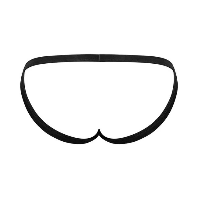 Male Power Hoser Hose Jock Black Sm - Key Details