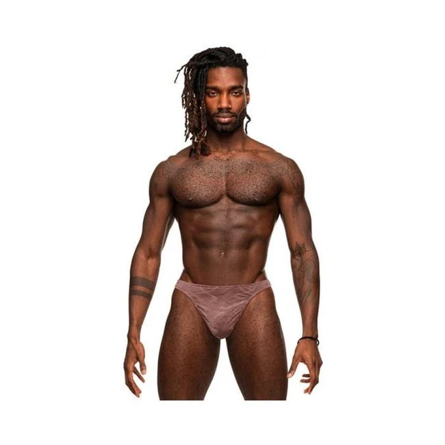 Male Power Inter-mingle Bong V Thong Mauve - Fabric & Feel