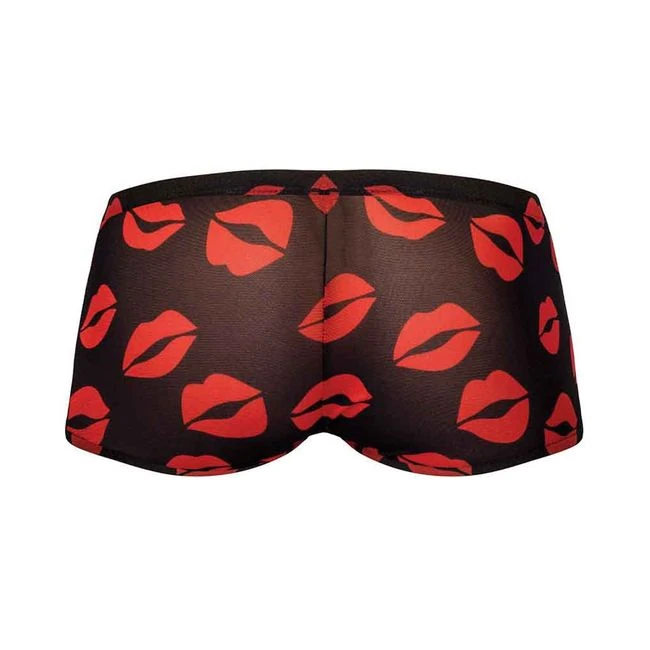 Male Power Kiss Me Mini Short Sheer Lips - Overview