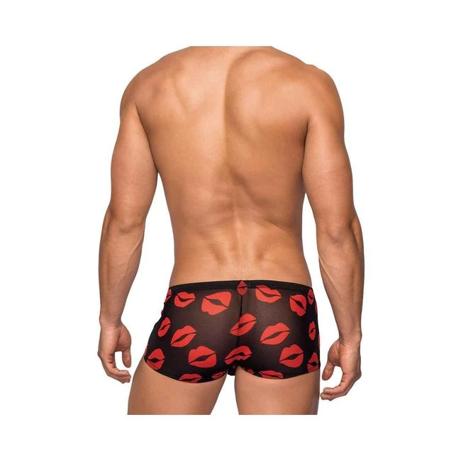 Male Power Kiss Me Mini Short Sheer Lips - Key Details