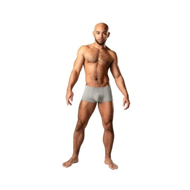 Male Power Labyrinth Mini Short Grey Weave - Overview