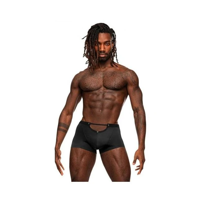 Male Power Magnificence Mini Short Black - Overview