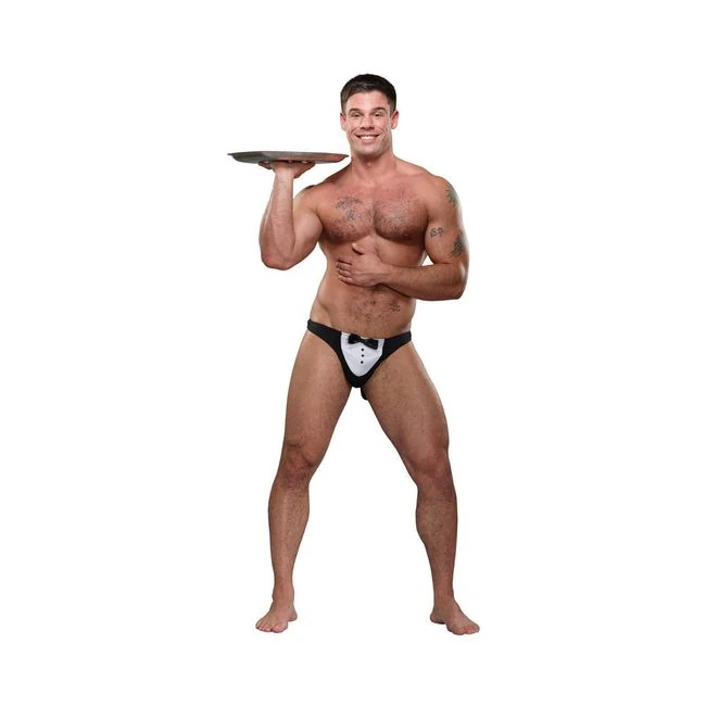 Male Power Maitre D Thong Underwear - Fabric & Feel