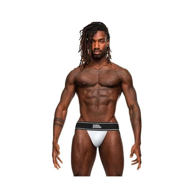 Male Power Modal Rib Jock White - Key Details