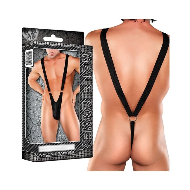 Male Power Nylon Lycra Sling with Rings - Key Details