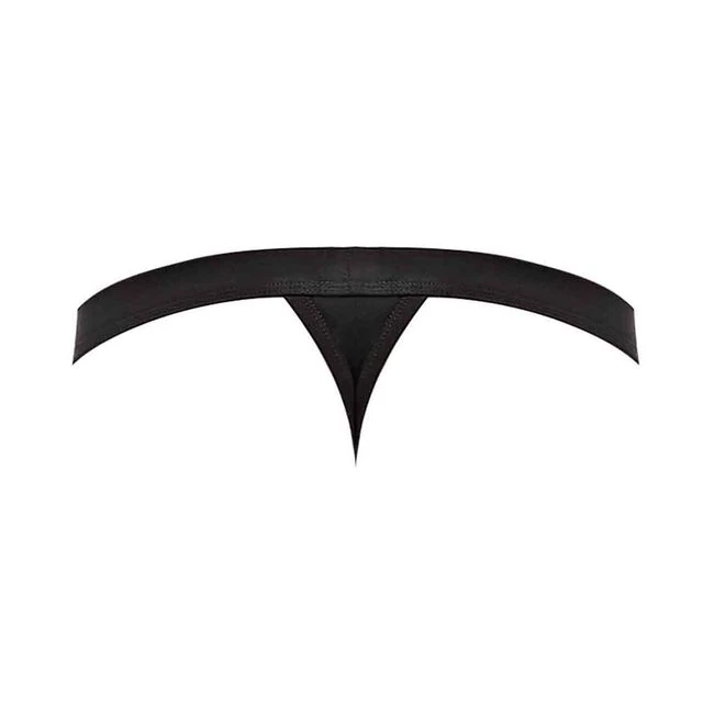 Male Power Pure Comfort Modal Bong Thong Black Lx - Fabric & Feel