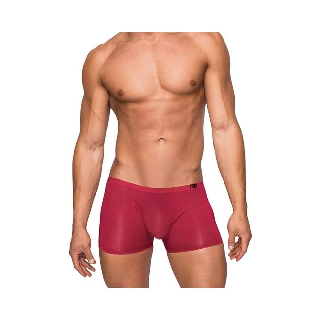 Male Power Seamless Sleek Sleek Short W/sheer Pouch - Key Details