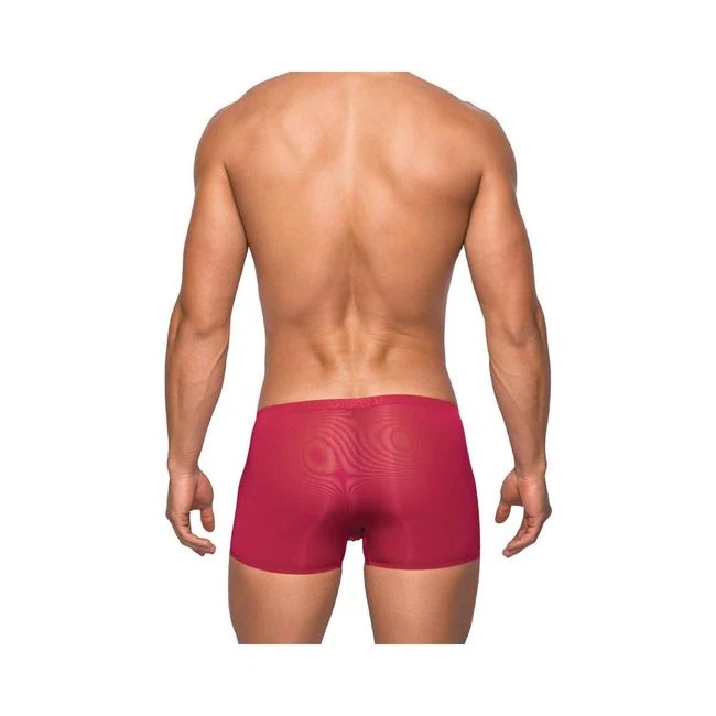 Male Power Seamless Sleek Sleek Short W/sheer Pouch - Overview