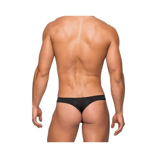 Male Power Seamless Sleek Sleek Thong W/sheer Pouch Black Lx - What Is the Male Power Seamless Sleek Sleek Thong W/sheer Pouch Black Lx?