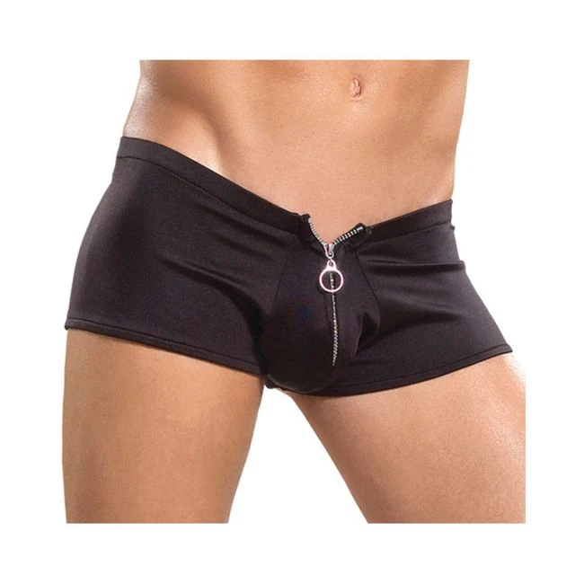 Male Power Zipper Shorts Underwear - Overview