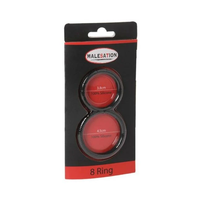 Malesation 8 Ring Black - Overview