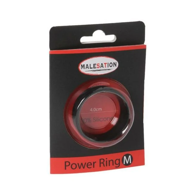 Malesation Power Ring Medium Black - Overview