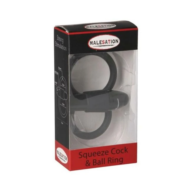 Malesation Squeeze Cock & Ball Ring Black - Build & Quality