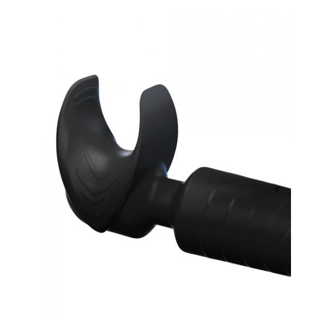 Man Wand Black Penis Head Vibrator - How It Feels