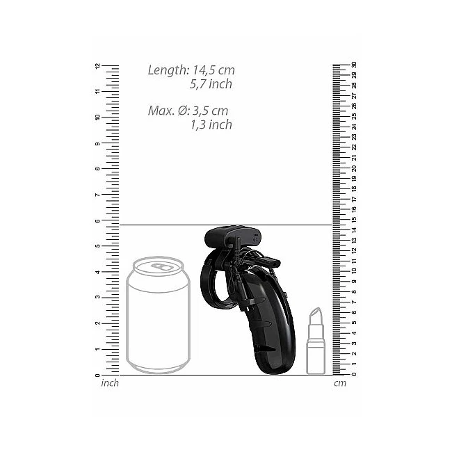 Mancage Model 22 Chastity 4.5 Cock Cage - Build & Quality
