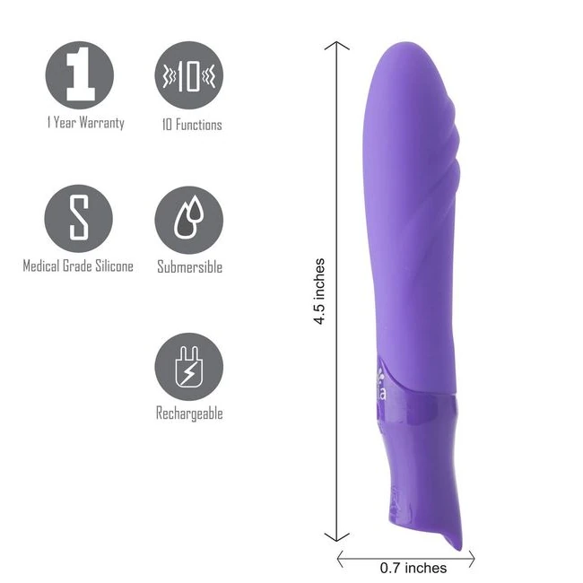 Margo Maia Rechargeable Silicone Bullet - Power & Performance