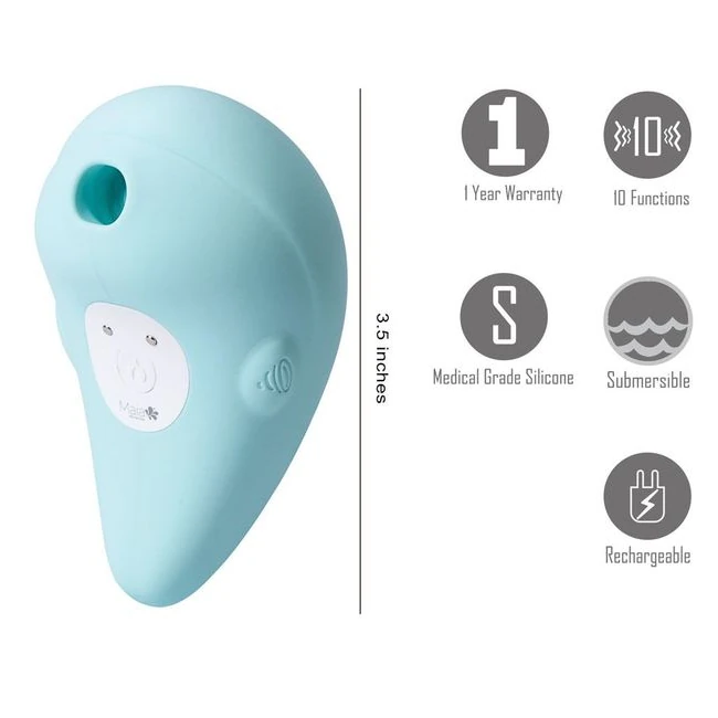 Marina 10 Function Silicone Air Vibrator - How It Feels