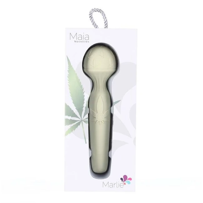 Marlie Cannabis Bendable Wand Vibrating & Rechargeable - Vibration Modes and Features